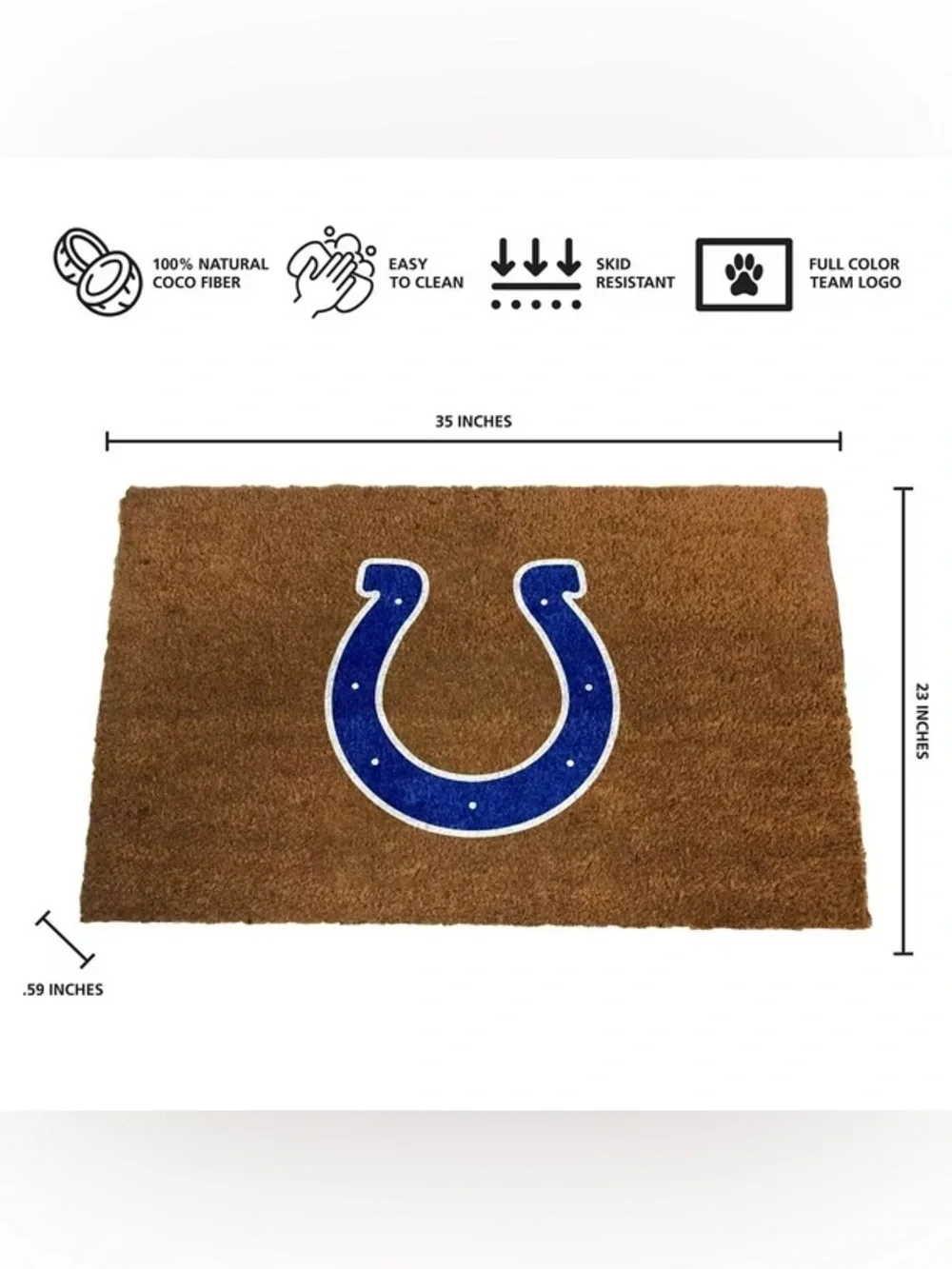 Indianapolis Colts Offically licensed Doormat